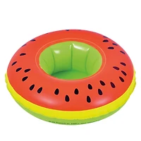 9" Watermelon Slice Inflatable Floating Drink Holder