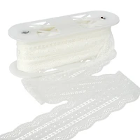 3.7" White Chrochet Lace Trim by Celebrate It®