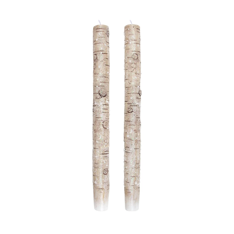 10" Birch Tree Taper Candles, 2ct. by Ashland®