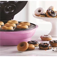 Brentwood Pink Nonstick Mini Donut Maker
