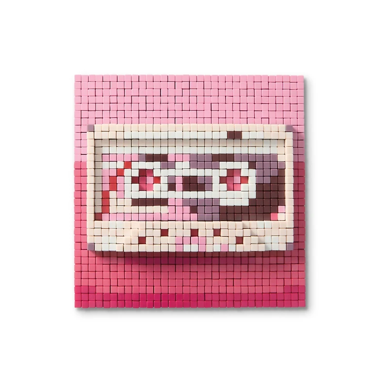 Radio & Cassette Pixelated Brick Art Kit by Make Market®