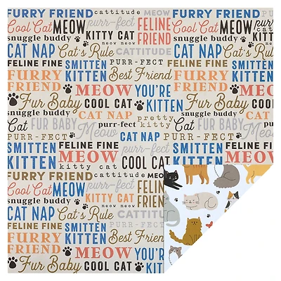 Cats Double-Sided Cardstock Paper by Recollections™, 12" x 12"