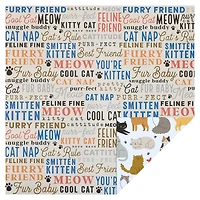 Cats Double-Sided Cardstock Paper by Recollections™, 12" x 12"