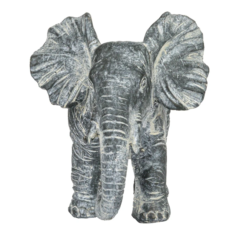 Hello Honey® 7.75" Distressed Gray Elephant Figurine Décor