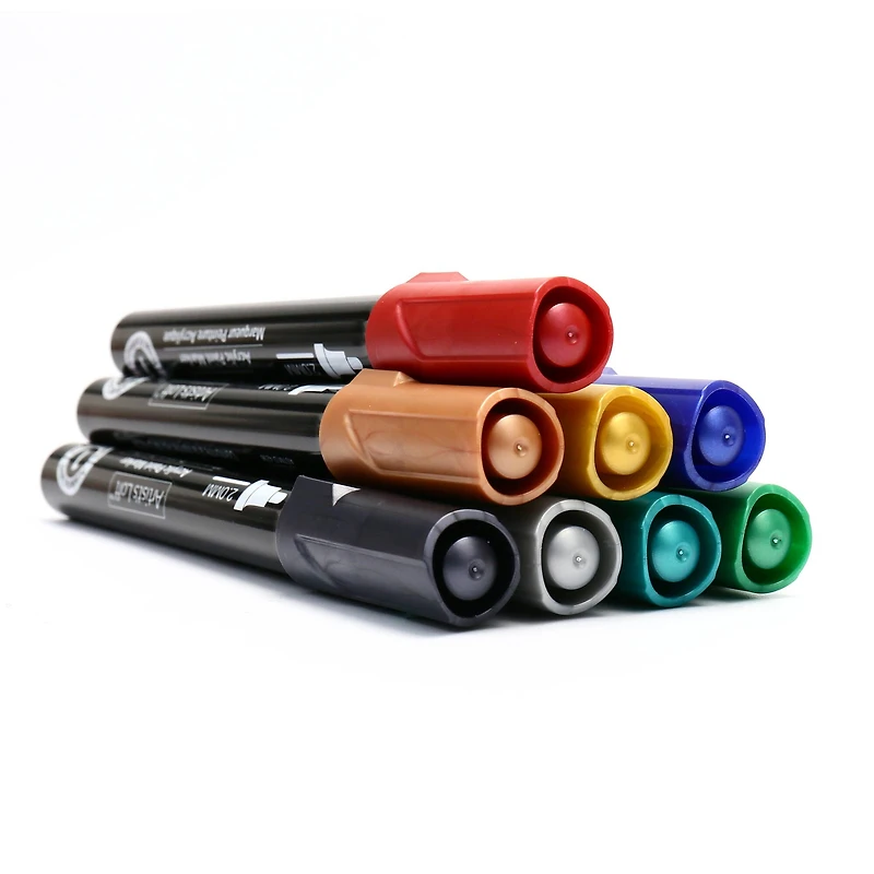 Metallic Acrylic Paint Marker Set by Artist's Loft™