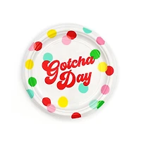 Assorted Pet Picks 7" Pet Party Plastic Plates, 5pc. by Fab Finds