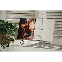 Hello Honey® Blue Metal Cookbook Holder