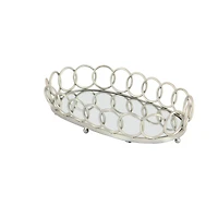 Silver Glam Tray Set