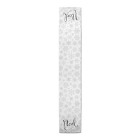Noel Snowflake Pattern 16x72 Poly Twill Table Runner