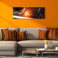 Solar System Glossy Lacquer Wall Art