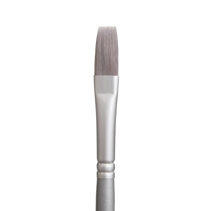 Tribeca Synthetic Short Handle Flat Brush by Artist's Loft