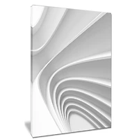 Designart - Fractal Bulgy Layered 3D Waves