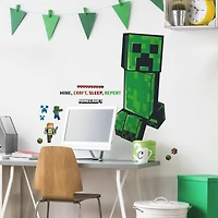 RoomMates Minecraft Creeper Giant Peel & Stick Wall Decals