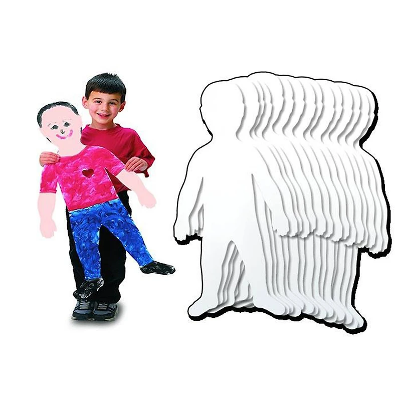Roylco® Giant Paper Kids, 24ct.