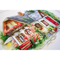 Luca-s Beautiful Country House Counted Cross Stitch Kit