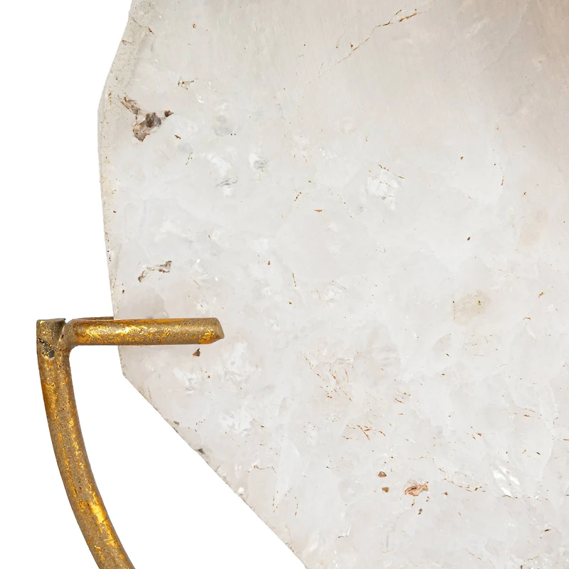 Hello Honey® Natural Agate Decor On Stand (Each One Will Vary)