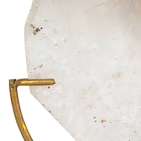 Hello Honey® Natural Agate Decor On Stand (Each One Will Vary)