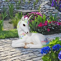 Design Toscano 2.2ft. Sparkle the Mystical Magical Resting Unicorn Statue