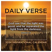 TF Publishing Daily Verse Daily Desktop Calendar