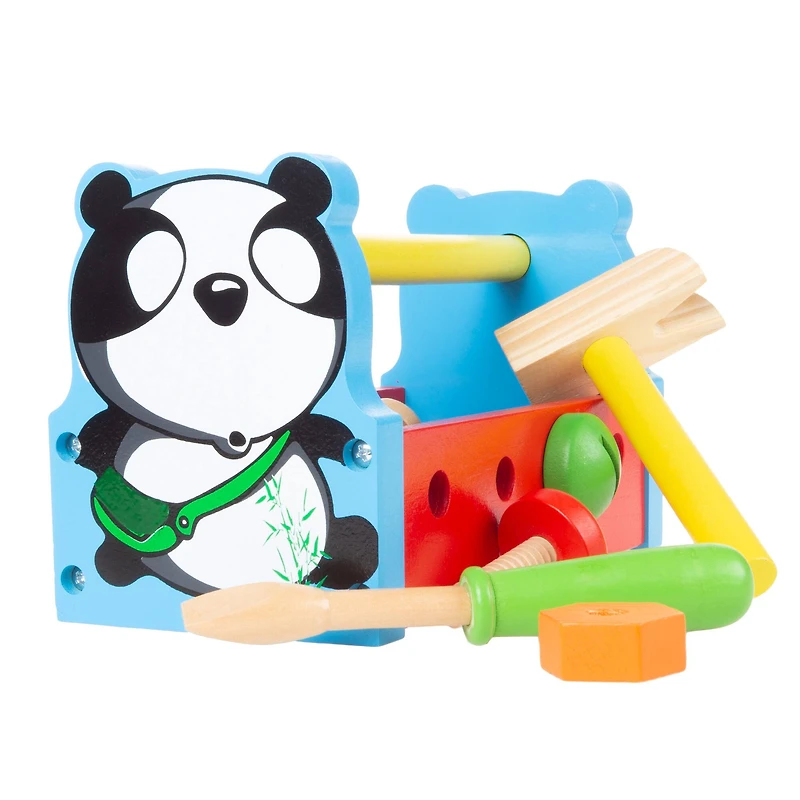 Toy Time Wooden Kids Tool Playset