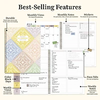 TF Publishing 2024 - 2025 Byzantine Tile Large Spiral Planner