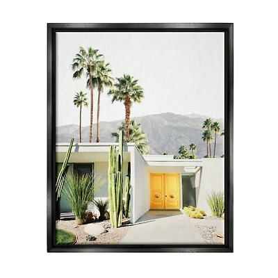 Stupell Industries Palm Springs House Photography Floater Framed Art
