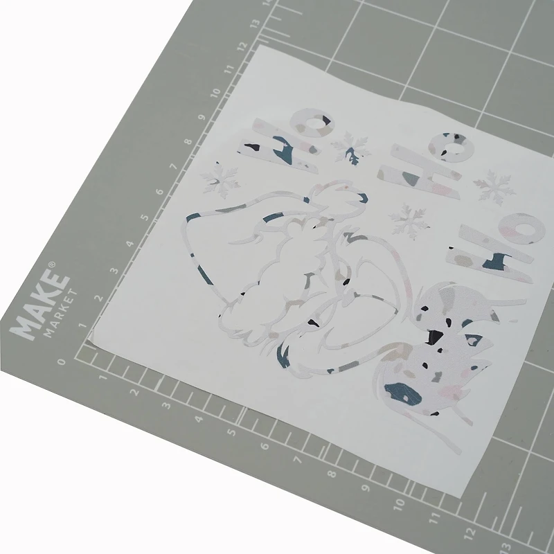 Terrazzo Pattern Permanent Vinyl by Make Market®