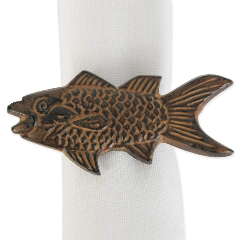 DII® Fish Napkin Rings, 6ct.