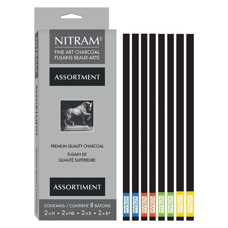 Nitram™ Assorted Charcoal Set