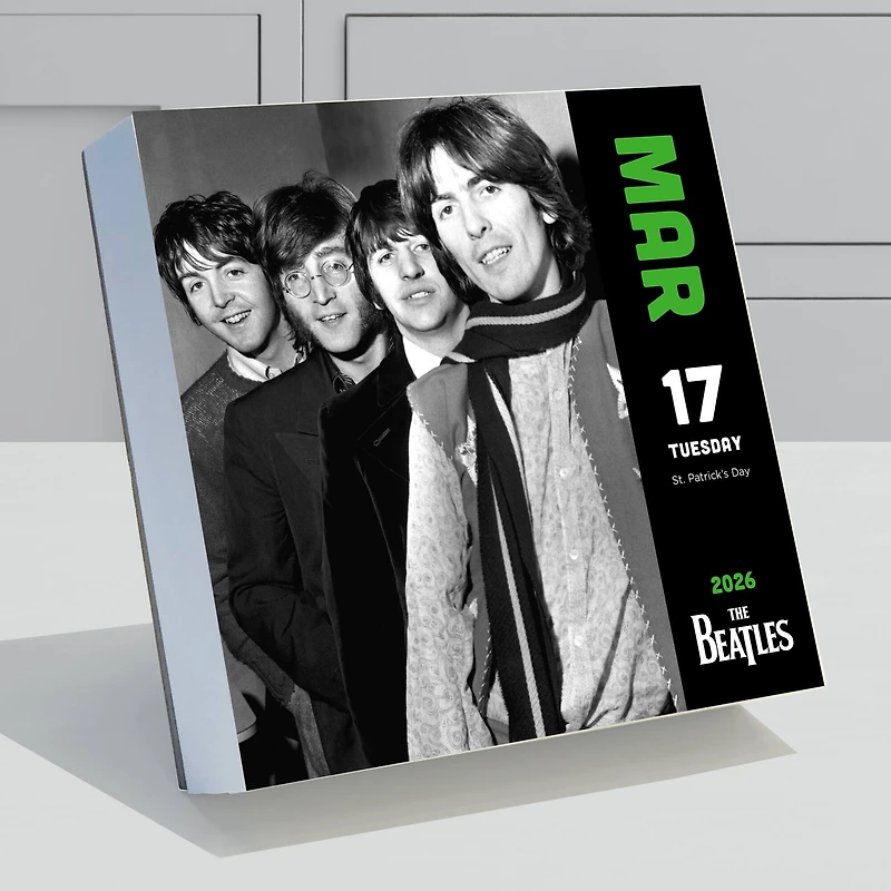 2026 The Beatles Daily Desktop Calendar