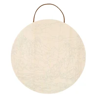 Mountain Scene Paint-by-Number Plywood Surface Kit by Artist's Loft®