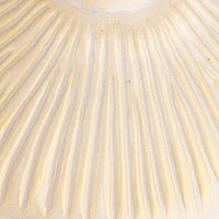 Hello Honey® 7" Long Cream Stoneware Vase