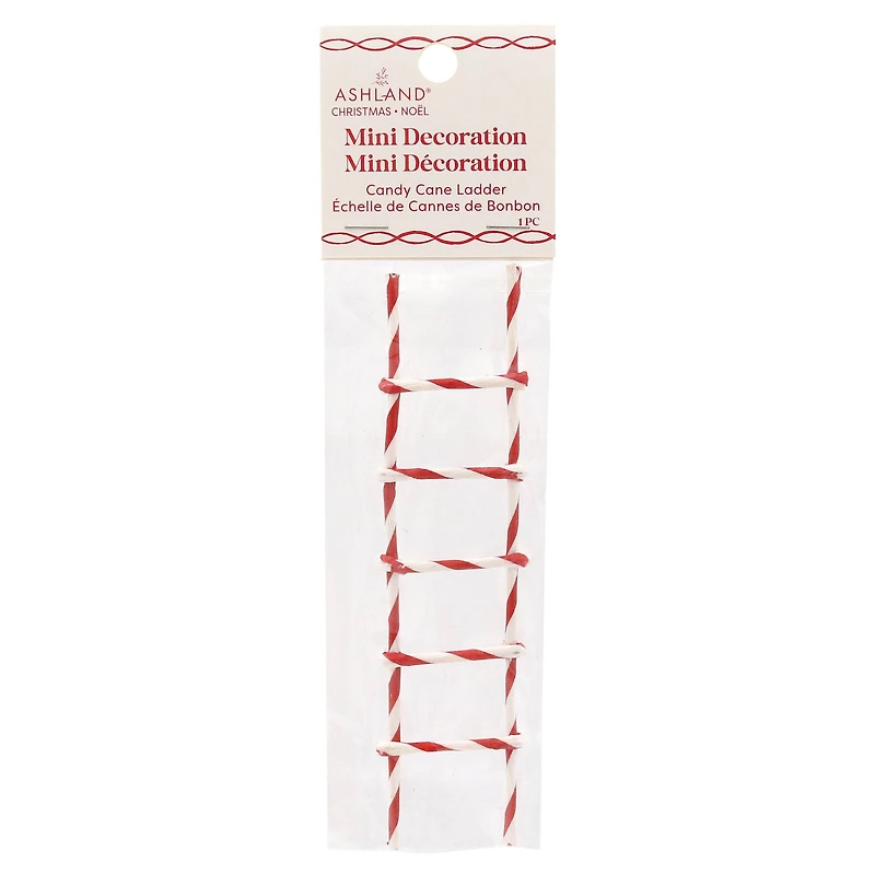 Mini Candy Cane Ladder Decoration by Ashland®
