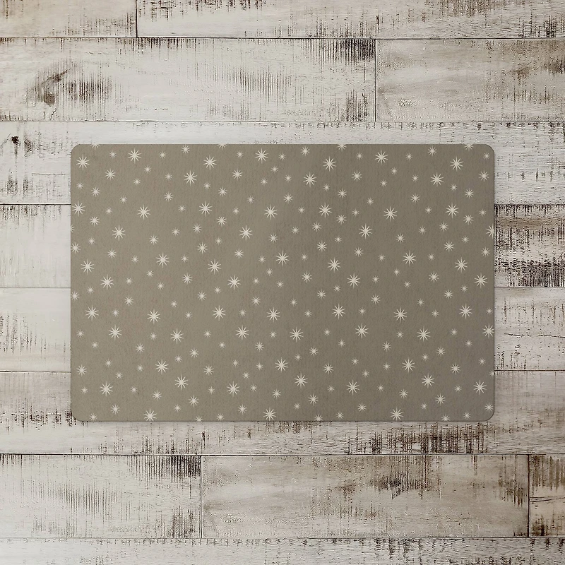 Gray Twinkle Floor Mat