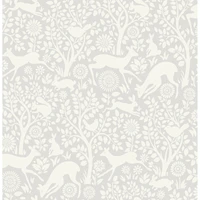 Wallpops Gray Merriment Peel & Stick Wallpaper