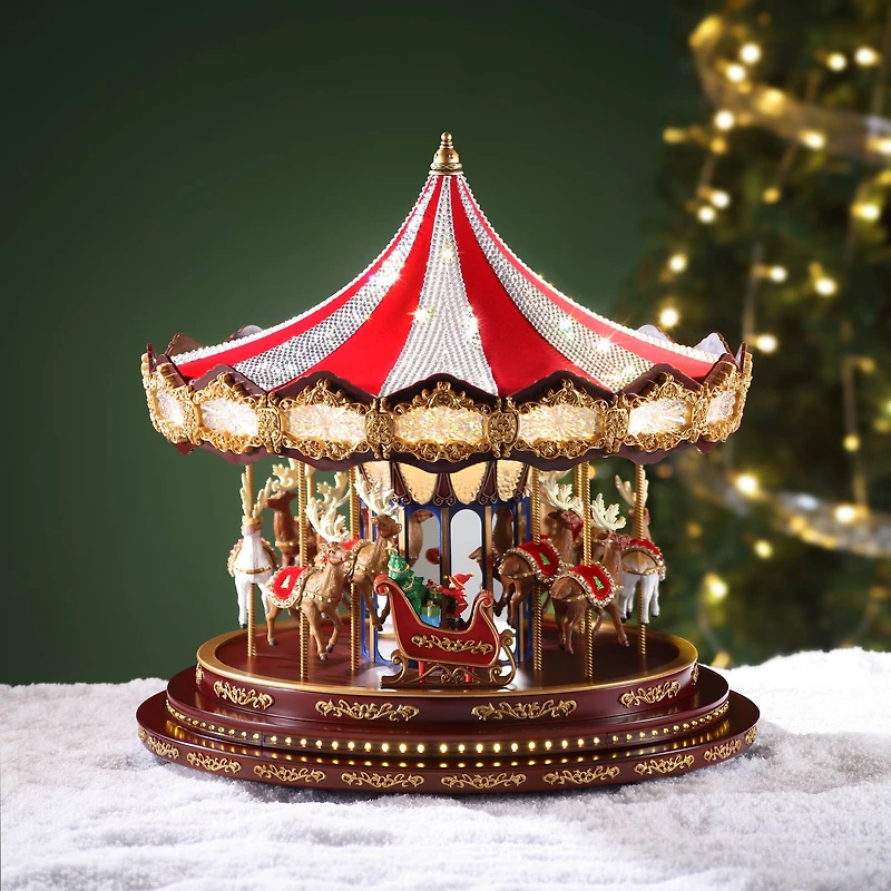 17" Swarovski® LED Grand Carousel