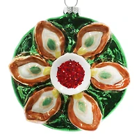 4" Oyster Platter Glass Ornament by Ashland®