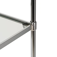 Organize It All 3-Tier Glass Shelf Space Saver 