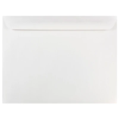 JAM Paper 10" x 13" White Booklet Envelopes, 50ct.