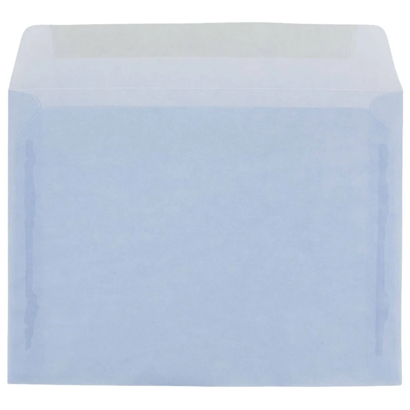 JAM Paper 9" x 12" Translucent Surf Vellum Envelopes, 25ct.