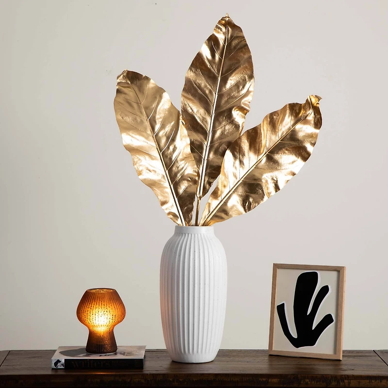 42" Gold Palm Stems, 3ct.