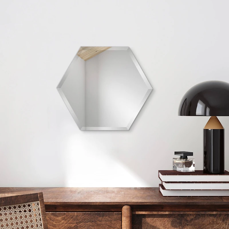 5.75" Beveled Hexagon Mirror by Make Market®