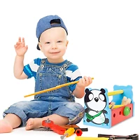 Toy Time Wooden Kids Tool Playset