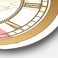 Designart 'Fashion Glam Lipstick Ii Glam Wall Clock