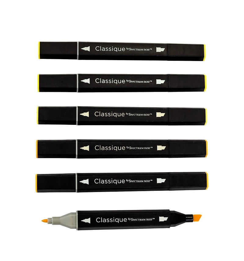 Spectrum Noir™ Classique Yellows Dual Tip Marker Set