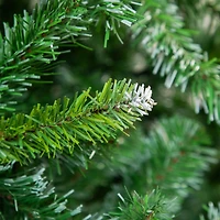 10ft. Unlit Two-Tone Buckeye Glittered Pine Artificial Christmas Tree