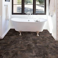 FloorPops Brownstone Peel & Stick Floor Tiles