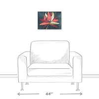 Pink Lotus 16" x 12" Canvas Wall Art
