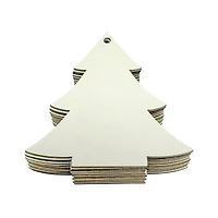 3.25" DIY Plywood Tree Ornaments, 50ct. by Make Market®