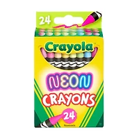 Crayola® Neon Crayons, 24ct.